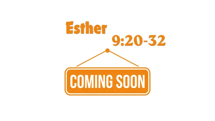 Esther 9:20:32